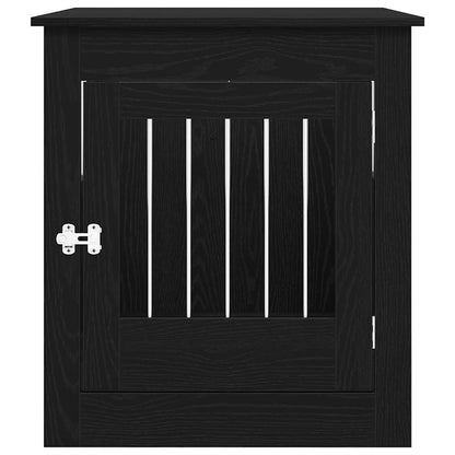 Hundebox Möbel Schwarze Eiche 64,5x80x71 cm Holzwerkstoff