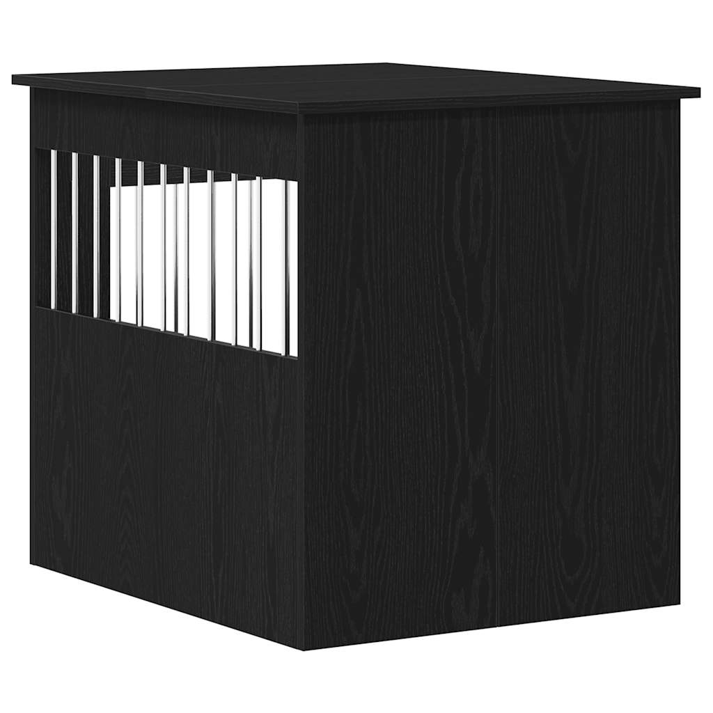 Hundebox Möbel Schwarze Eiche 64,5x80x71 cm Holzwerkstoff