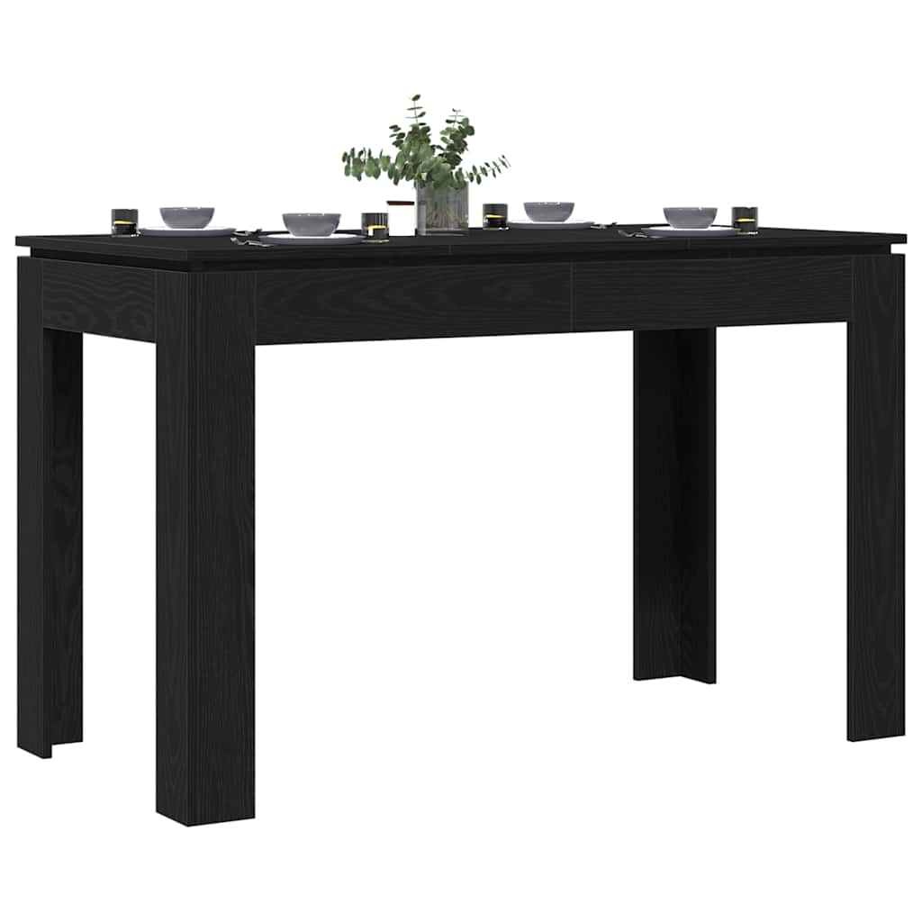 Esstisch Schwarze Eiche 120x60x76 cm Holzwerkstoff
