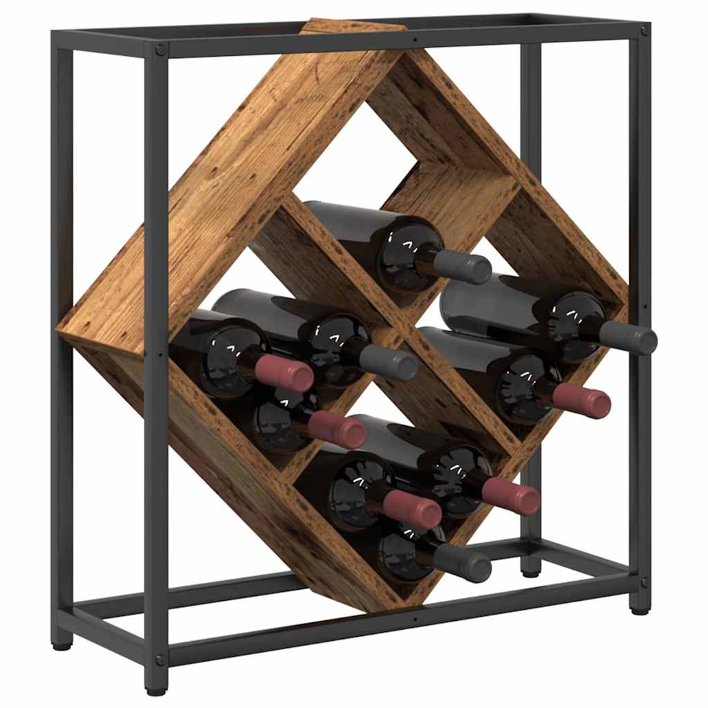 Weinregal Altholz 51 x 18 x 52,5 cm Holzwerkstoff
