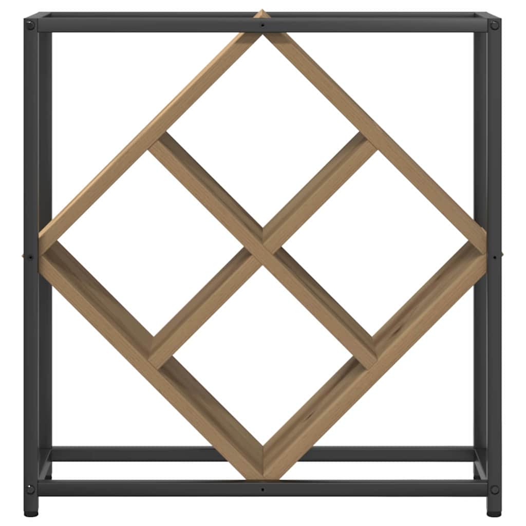 Weinregal Artisan-Eiche 51 x 18 x 52,5 cm Holzwerkstoff