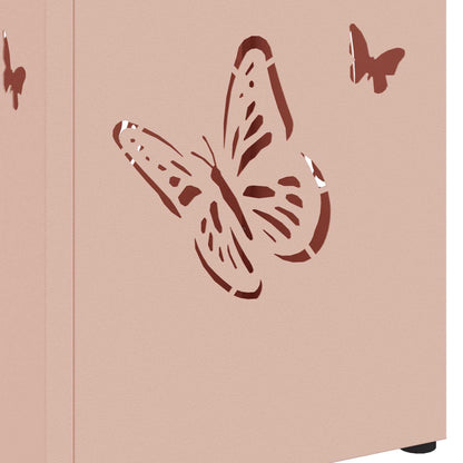 Sonnenschirmhalter Rosa 15,5 x 15,5 x 49 cm Stahl