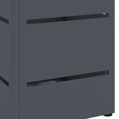 Sonnenschirmhalter Anthrazit 15,5 x 15,5 x 49 cm Stahl