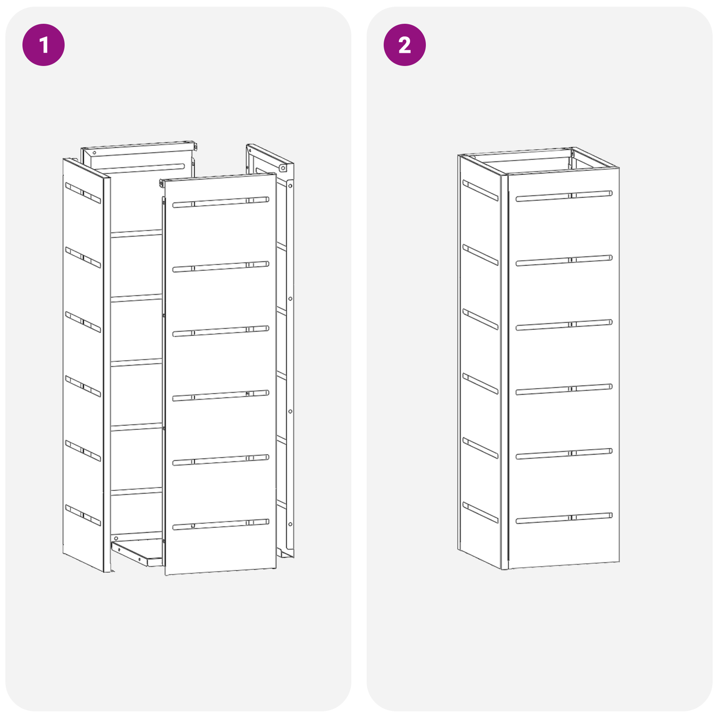 Sonnenschirmhalter Anthrazit 15,5 x 15,5 x 49 cm Stahl