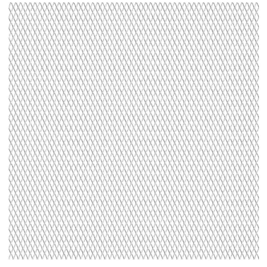 Gittermatte Streckmetall Edelstahl 100x85 cm 20x10x2 mm