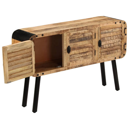 vidaXL Sideboard Massivholz Mango 120x30x76 cm