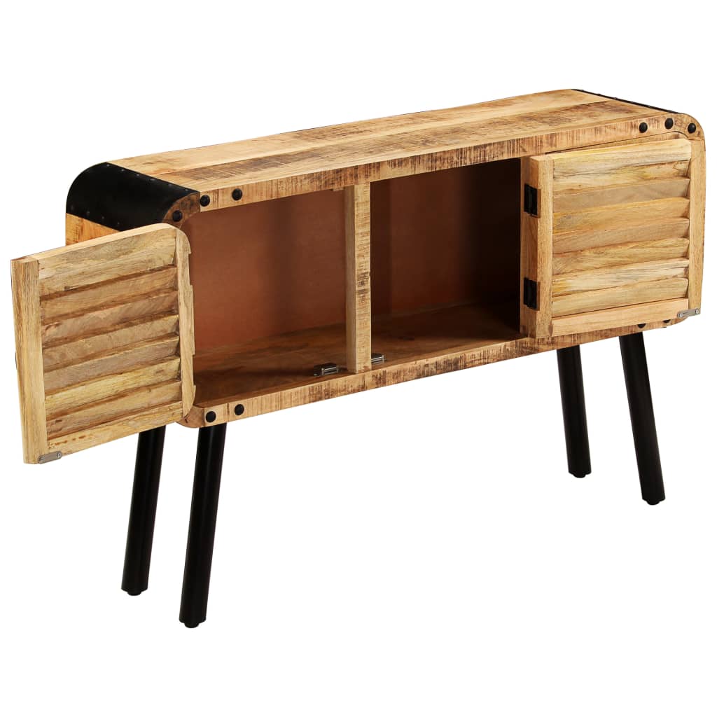 vidaXL Sideboard Massivholz Mango 120x30x76 cm