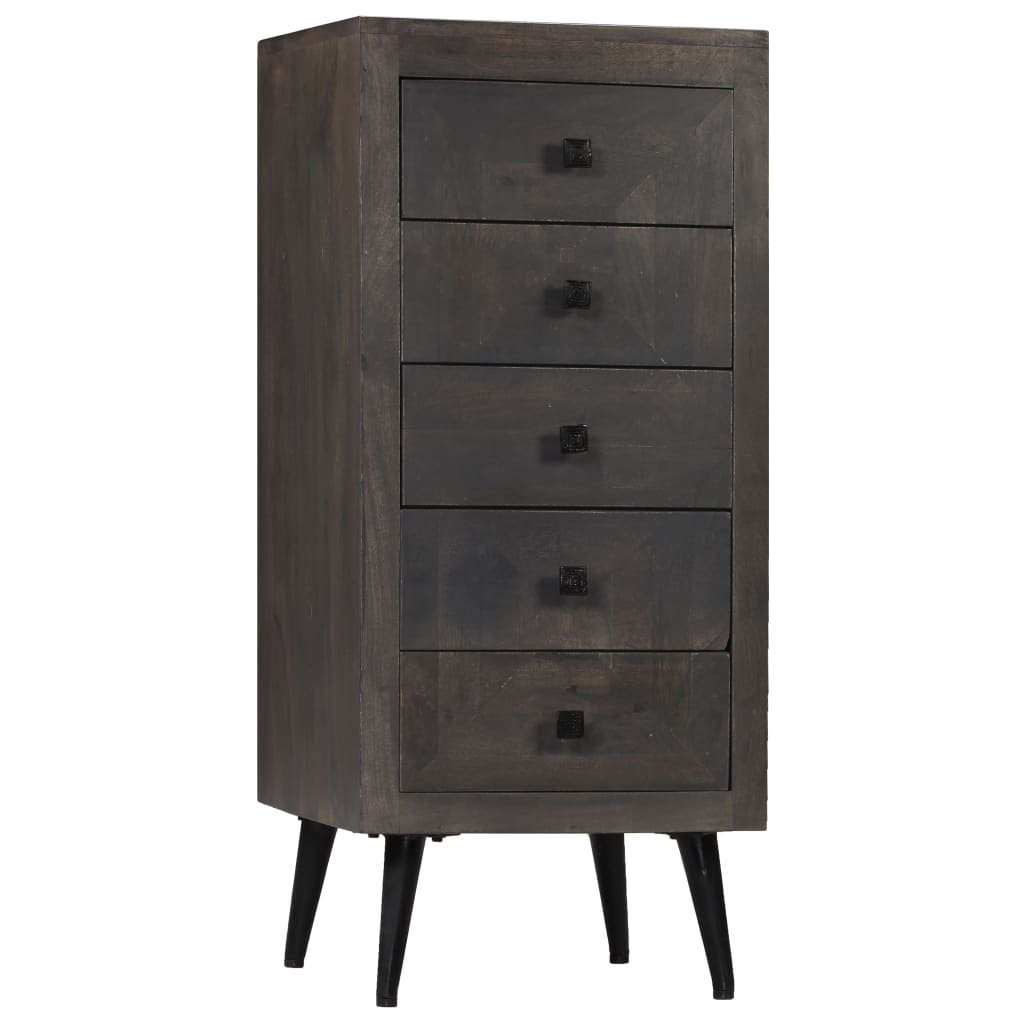 vidaXL Sideboard Massivholz Mango 40x40x91 cm