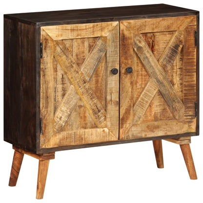 vidaXL Sideboard Massivholz Mango 85x30x75 cm