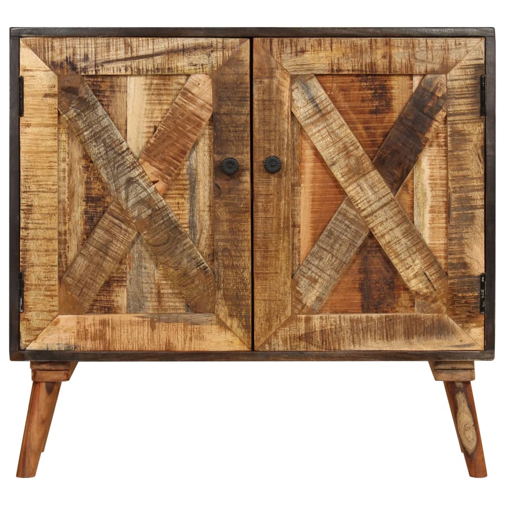 vidaXL Sideboard Massivholz Mango 85x30x75 cm