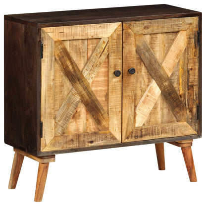 vidaXL Sideboard Massivholz Mango 85x30x75 cm