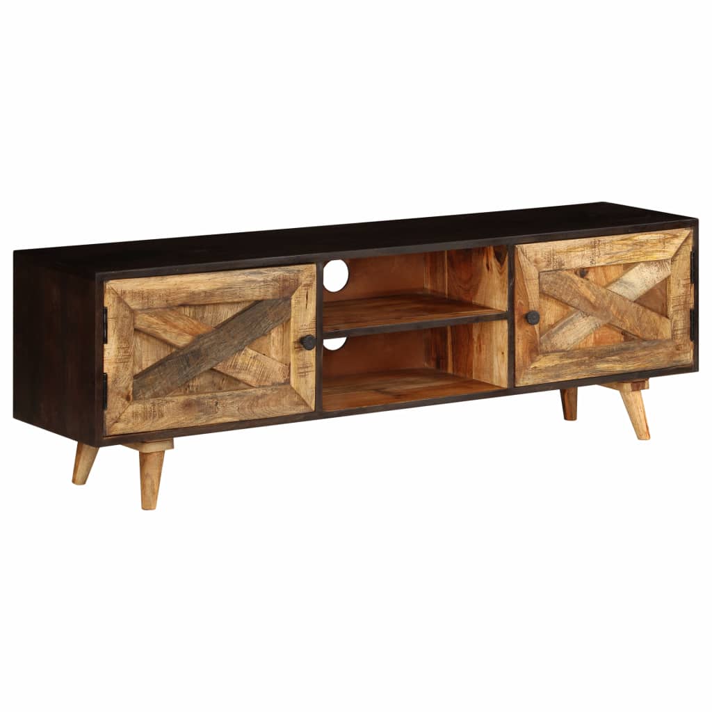 TV-Schrank Massivholz Mango 140x30x45 cm