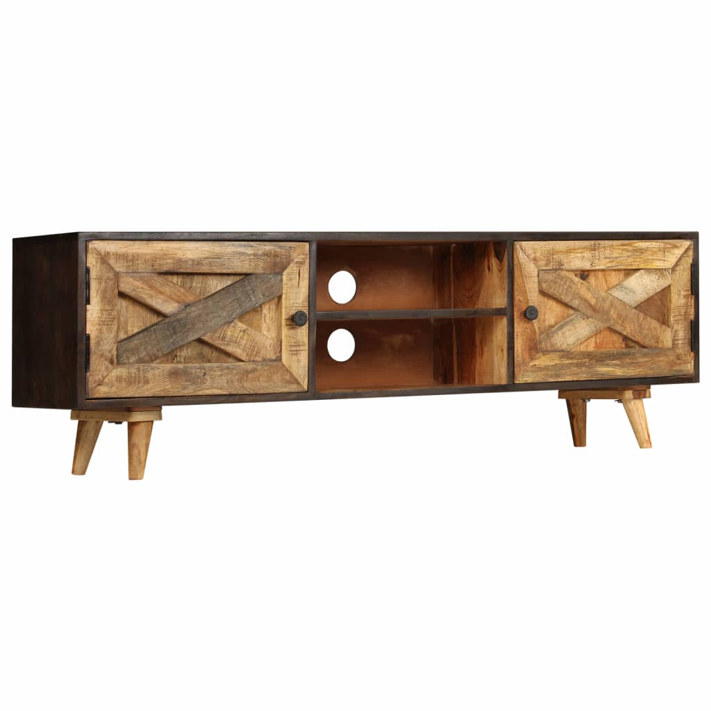 TV-Schrank Massivholz Mango 140x30x45 cm