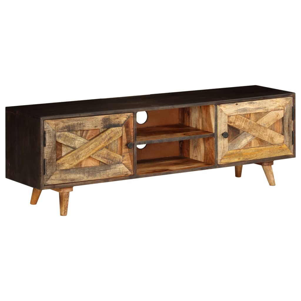 TV-Schrank Massivholz Mango 140x30x45 cm