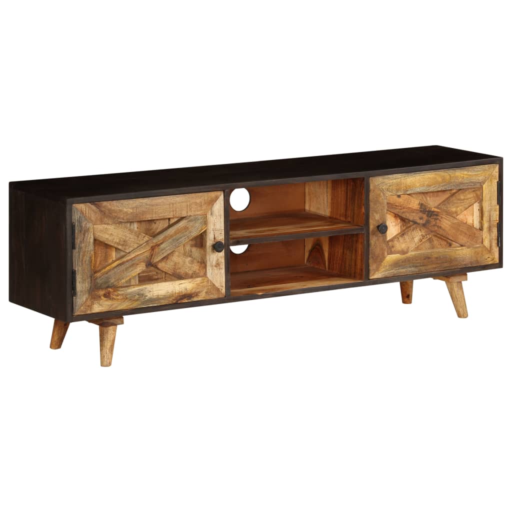 TV-Schrank Massivholz Mango 140x30x45 cm