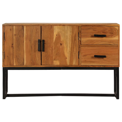 Sideboard Braun 110x30x70 cm Massivholz Akazie