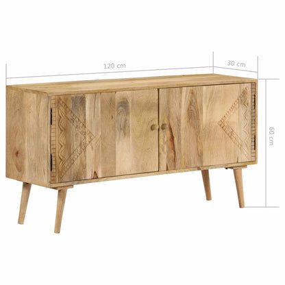 Sideboard Mango Massivholz 110x30x60 cm