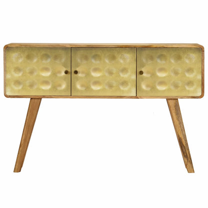 vidaXL Sideboard Massivholz Mango 120x30x80 cm