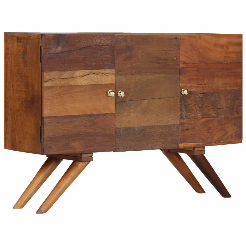 Sideboard Braun Altholz Massiv 110x30x75 cm