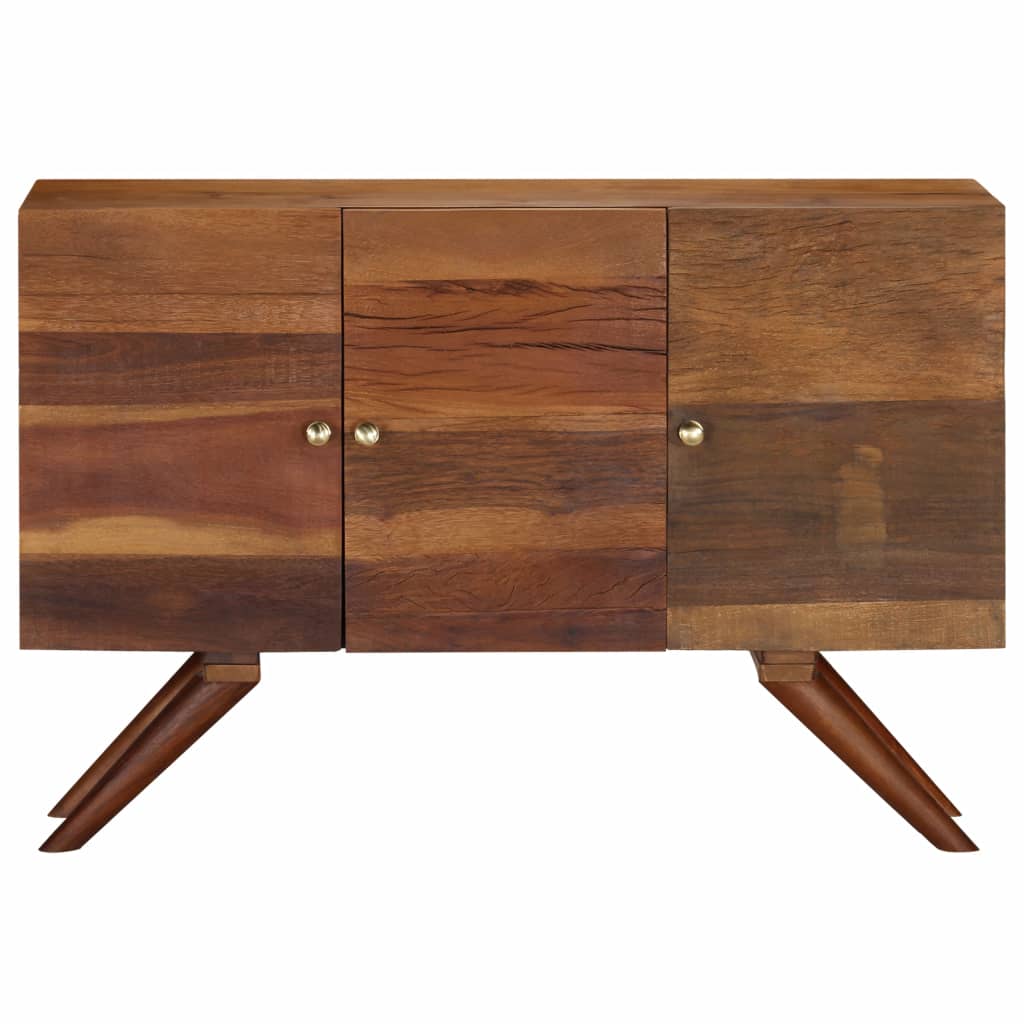 Sideboard Braun Altholz Massiv 110x30x75 cm