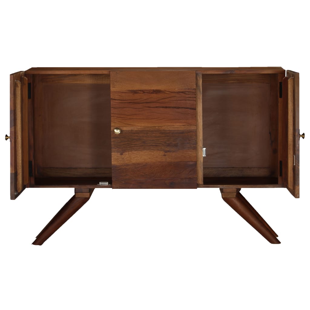 Sideboard Braun Altholz Massiv 110x30x75 cm