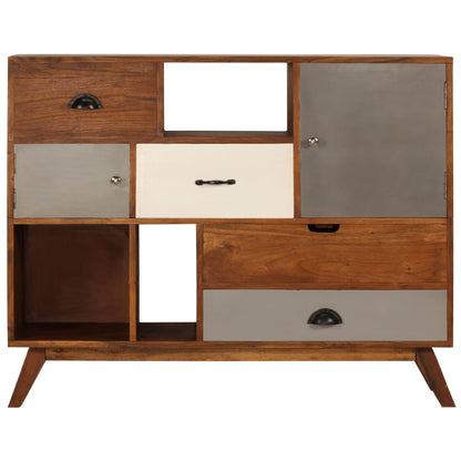 vidaXL Sideboard 115x35x86 cm Massivholz Akazie