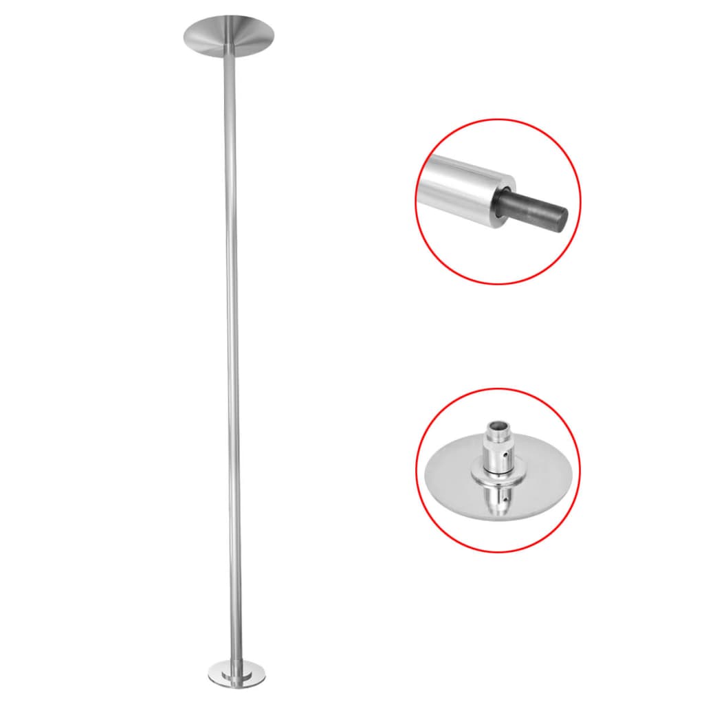 Tanzstange Pole Dance 45mm verstellbare Höhe 224 - 275 cm