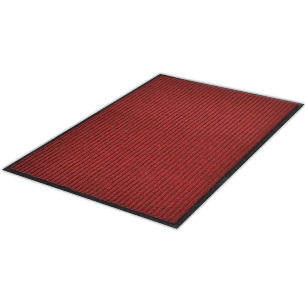 Rote PVC Türmatte 120 x 180 cm