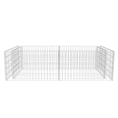 Pflanzkübel Steinkorb 180×90×50 cm