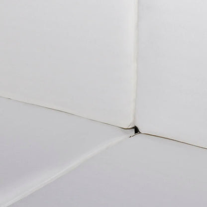 6-tlg. Garten-Lounge-Set mit Kissen Poly Rattan Braun