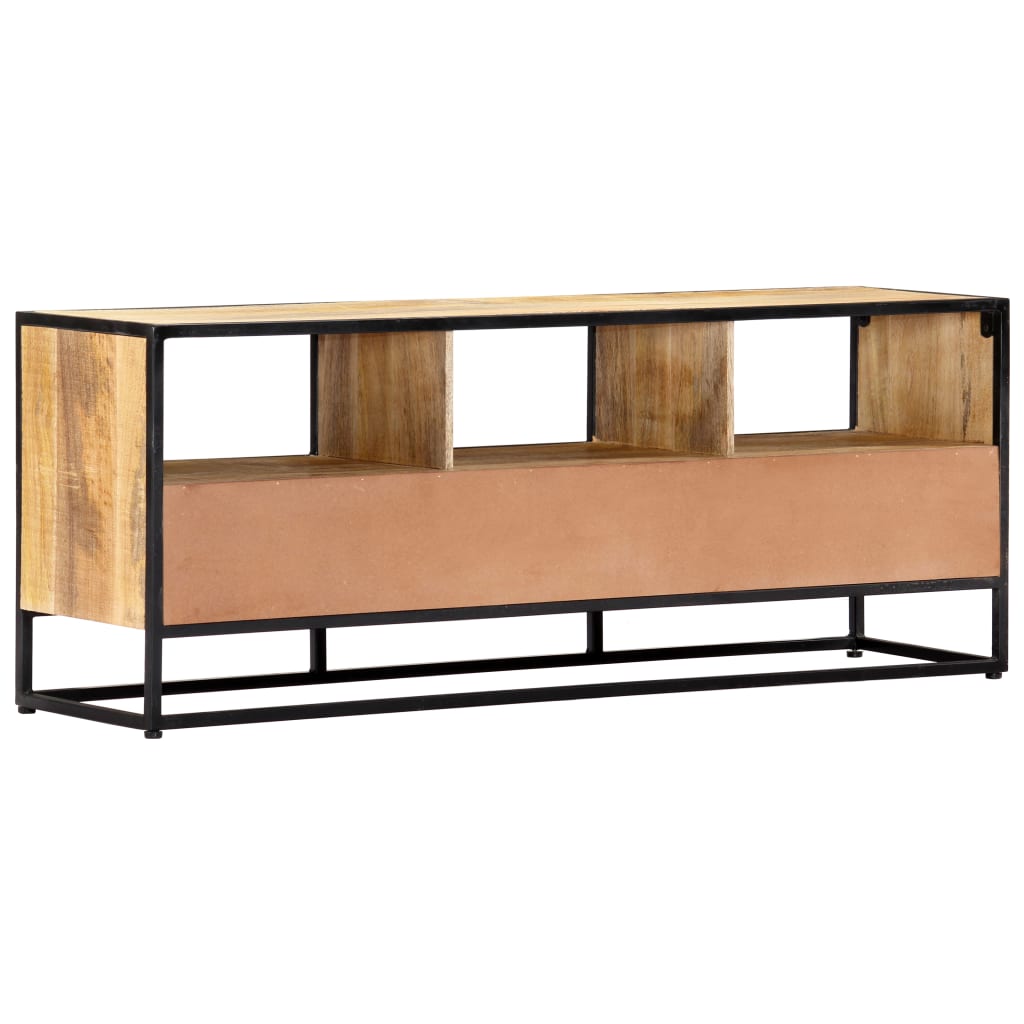 TV-Schrank 120x30x45 cm Massivholz Mango