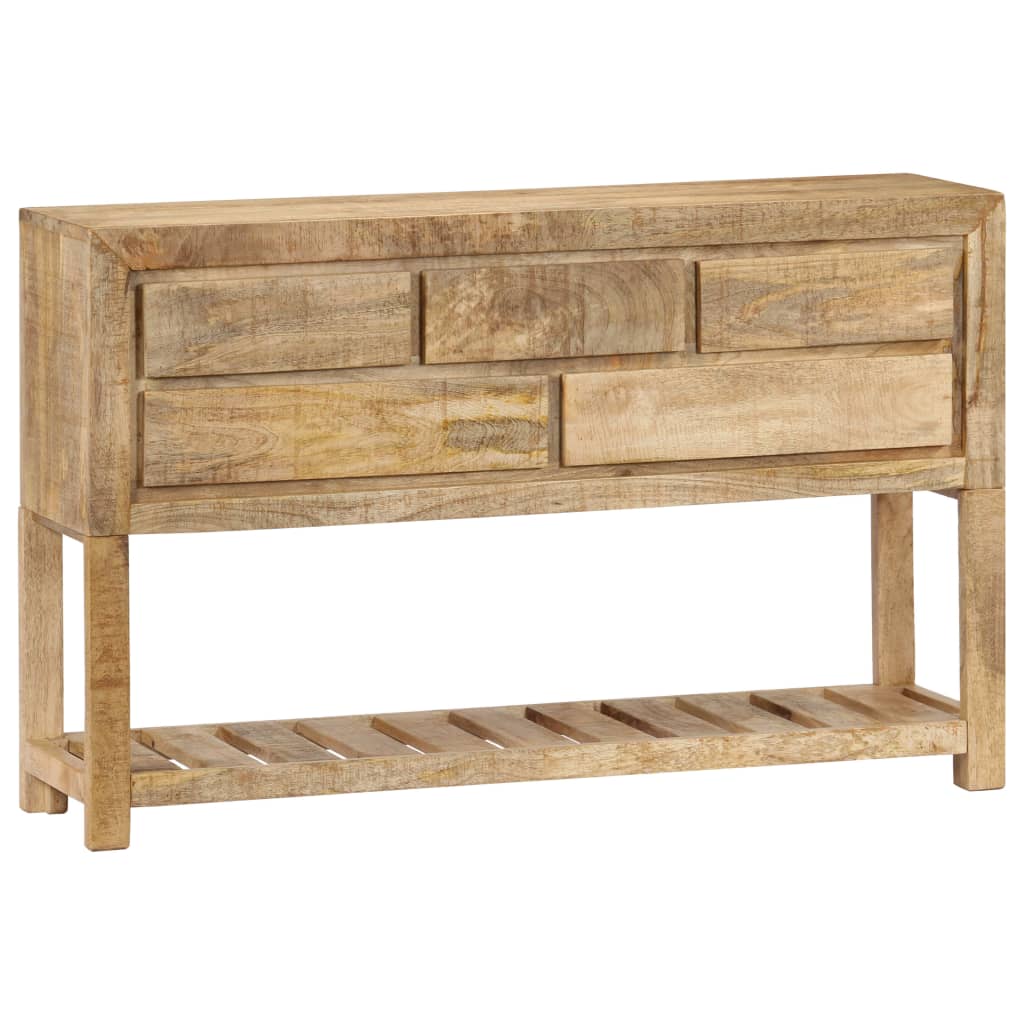 Sideboard 120x30x75 cm Massivholz Mango