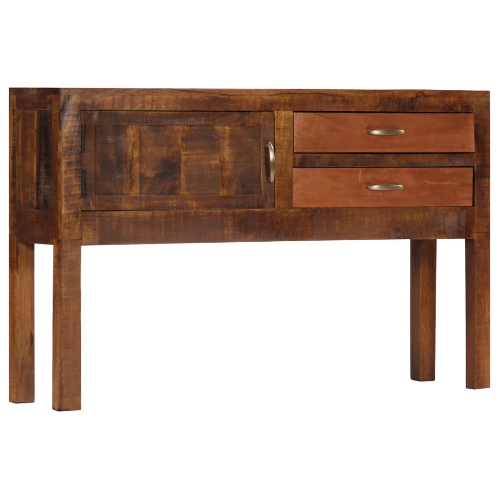 Sideboard 118x30x75 cm Massivholz Mango