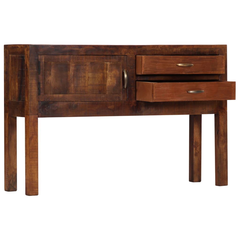 Sideboard 118x30x75 cm Massivholz Mango