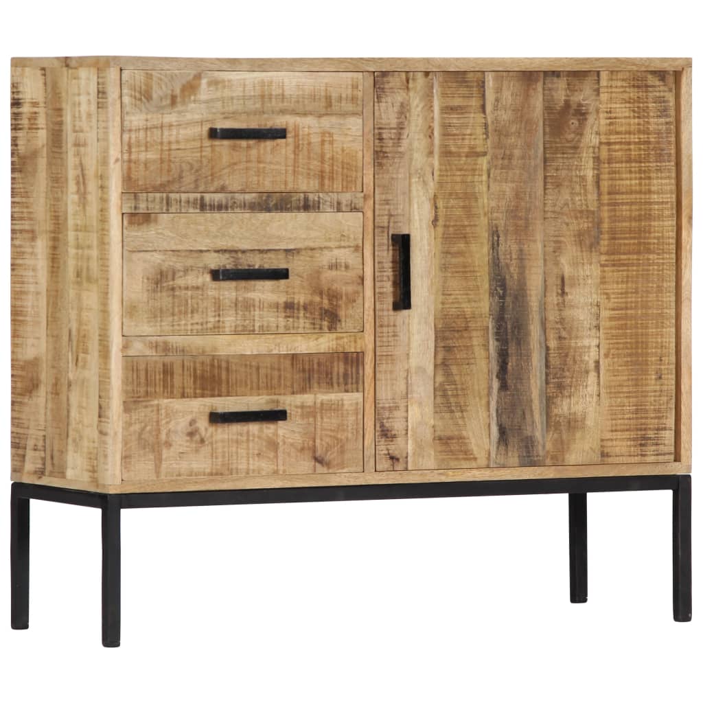 Sideboard 88x30x71 cm Massivholz Mango