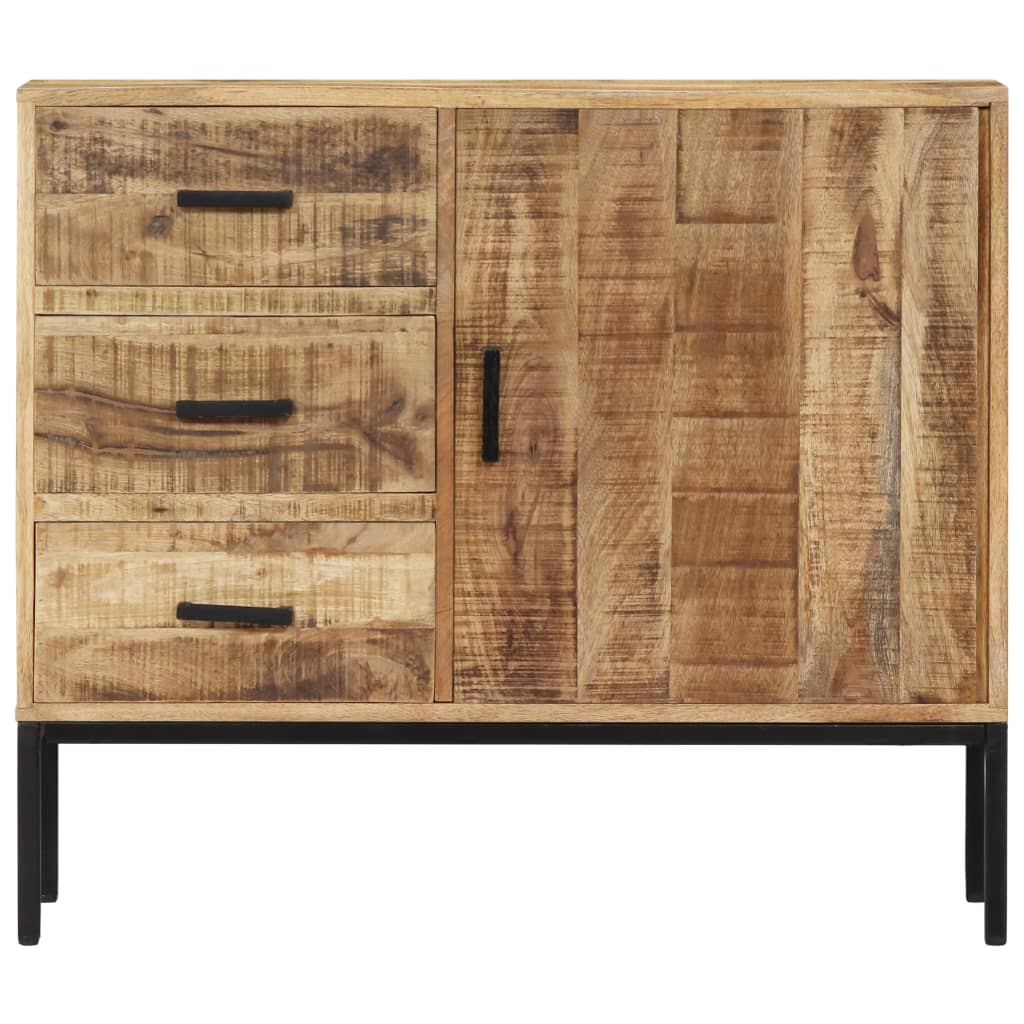 Sideboard 88x30x71 cm Massivholz Mango