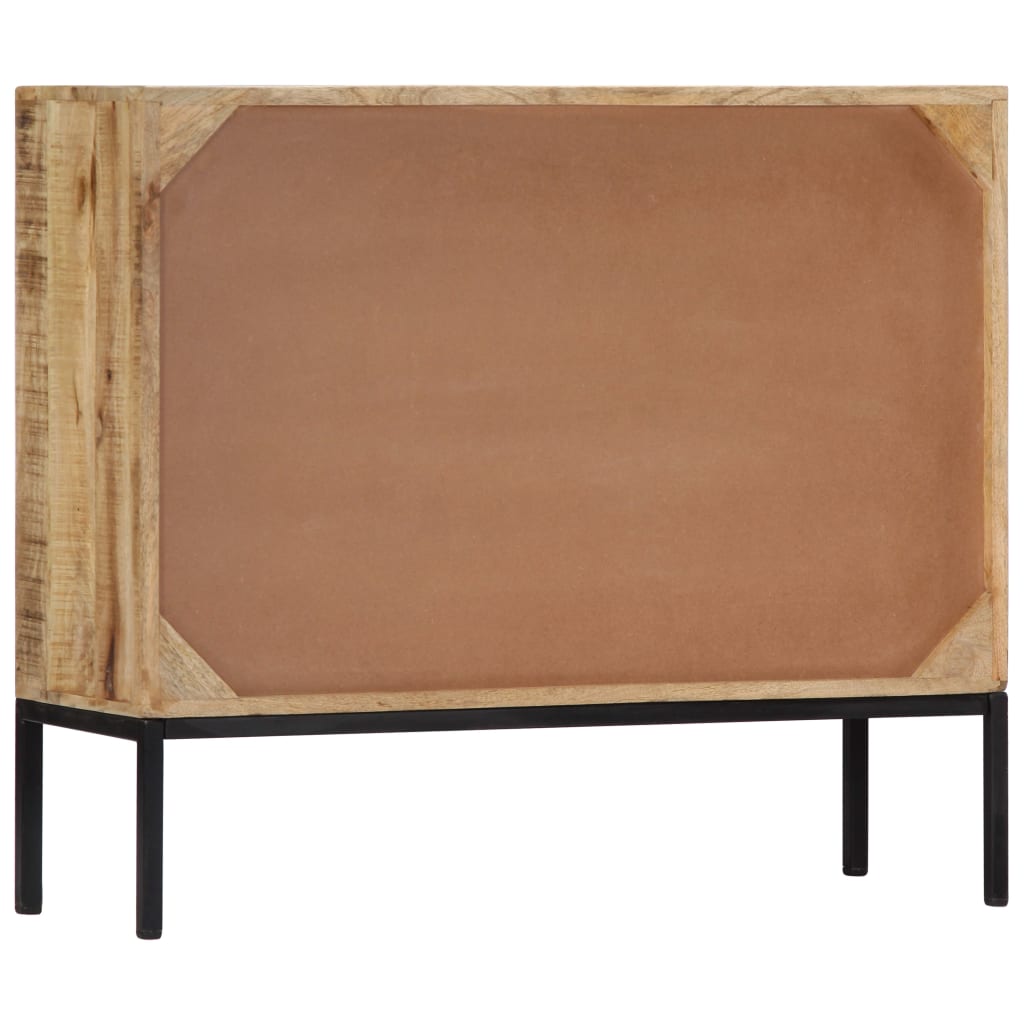 Sideboard 88x30x71 cm Massivholz Mango