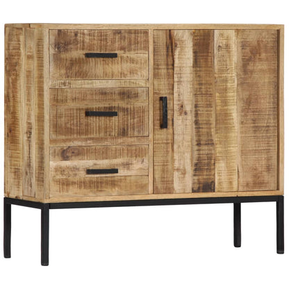 Sideboard 88x30x71 cm Massivholz Mango