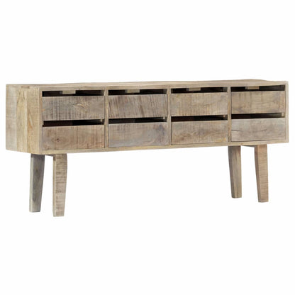 Sideboard 140×30×60 cm Massivholz Mango