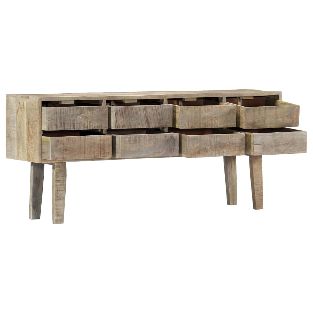 Sideboard 140×30×60 cm Massivholz Mango