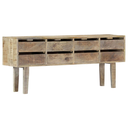 Sideboard 140×30×60 cm Massivholz Mango