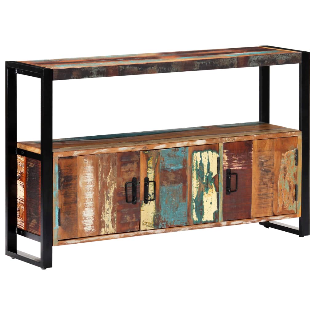 Sideboard 120x30x75 cm Altholz Massiv