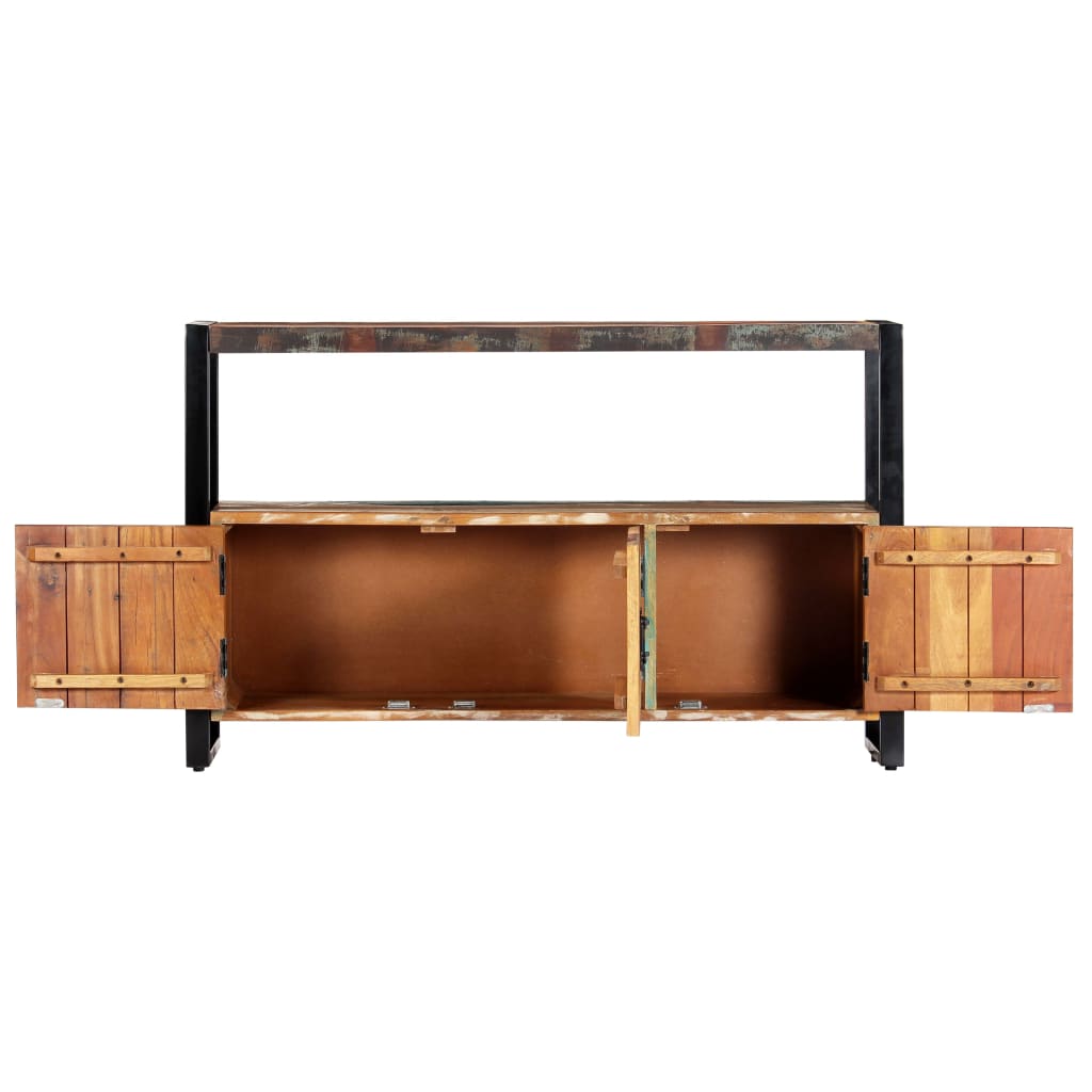 Sideboard 120x30x75 cm Altholz Massiv