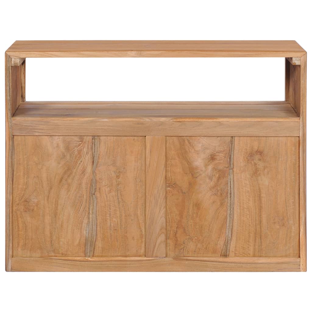 vidaXL Sideboard 80x30x60 cm Massivholz Teak