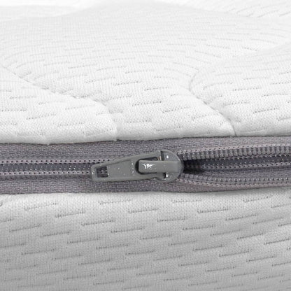 Matratzenauflage 100x200 cm viskoelastischer Memory-Schaum 6 cm