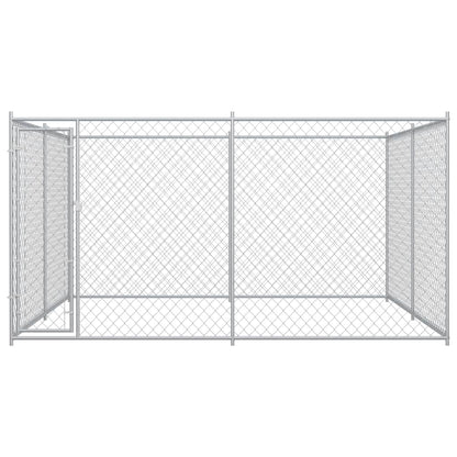 Outdoor-Hundezwinger 383x383x185 cm