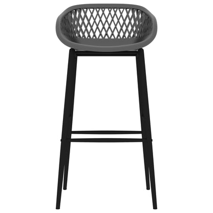 Barhocker 4 Stk. Grau