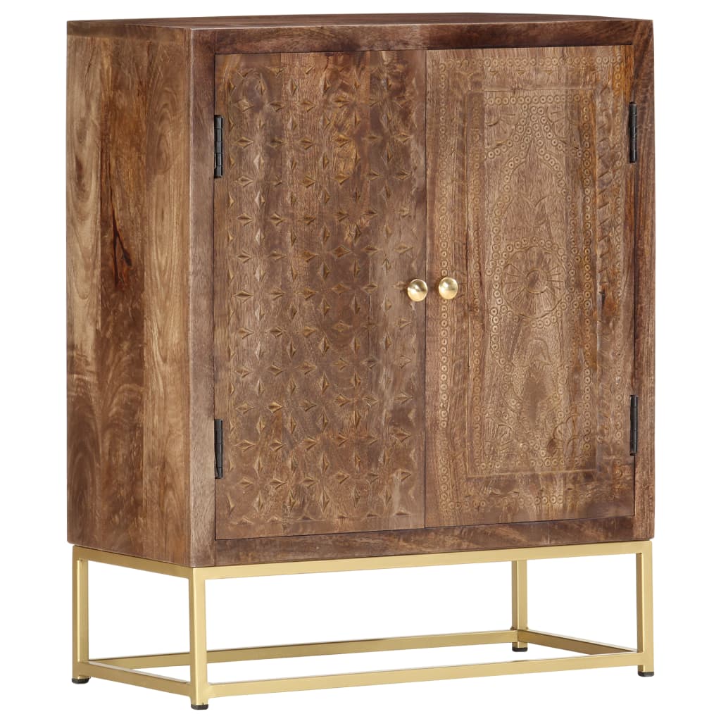 Sideboard 60×30×75 cm Massivholz Mango