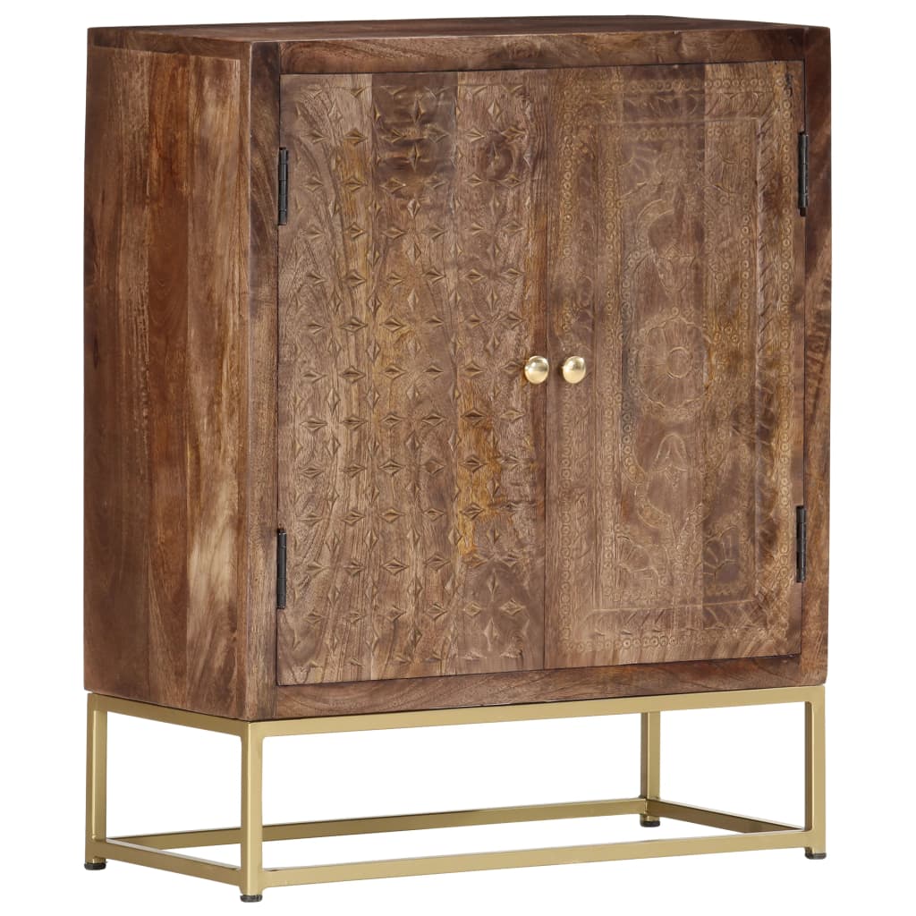 Sideboard 60×30×75 cm Massivholz Mango