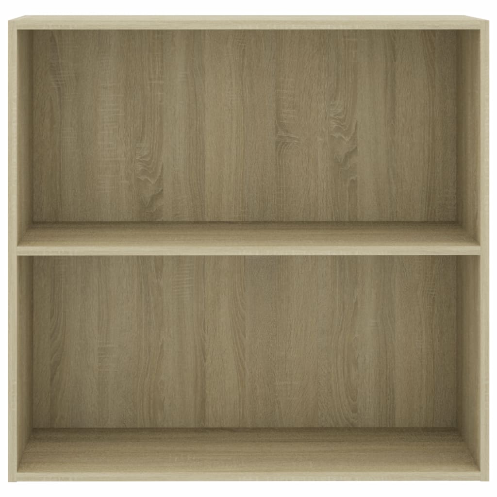 Bücherregal Sonoma-Eiche 80x30x76,5 cm Holzwerkstoff